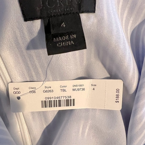 NWT Jcrew collection silk dress - Picture 5 of 6